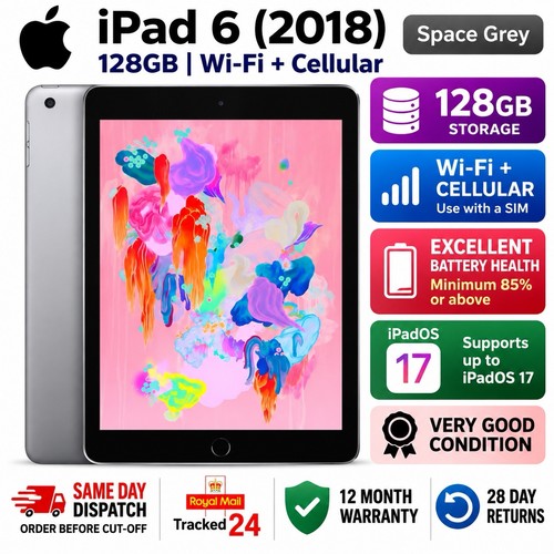 Apple ipad 2018 128gb - ipad,