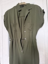 Shein Khaki Green Loose Fit