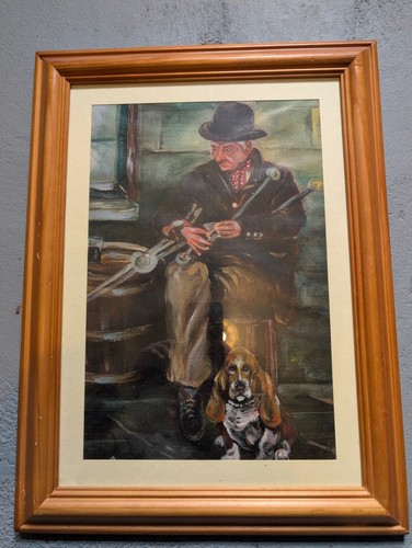 Framed decorative print - framed,