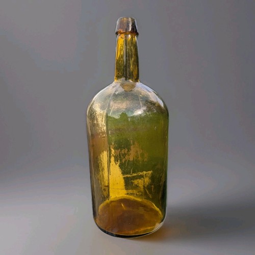 Antique amber bottle - 15.5",
