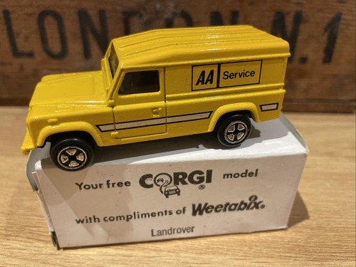 Service van landrover - service, corgi