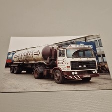 Harris Road Services Manchester   ERF Tanker Truck/Lorry Photo 6x4 
