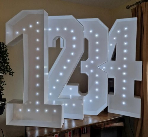 4ft led light - light, foamboard