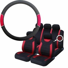 Red black steering - red, wheel