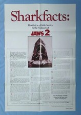JAWS 2 (1978) rare SHARK FACTS