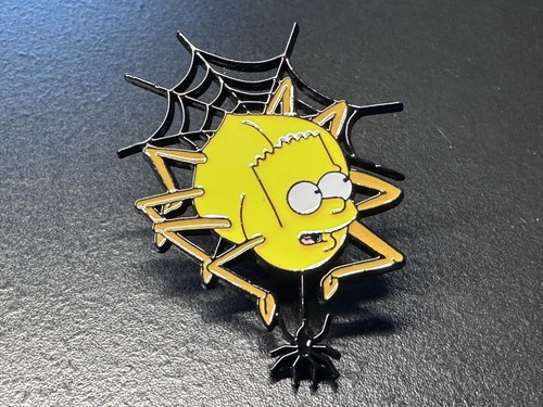 Bart simpson spider enamel - spider,