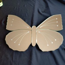  Butterfly  Bevelled Edged Etched  Mirror 