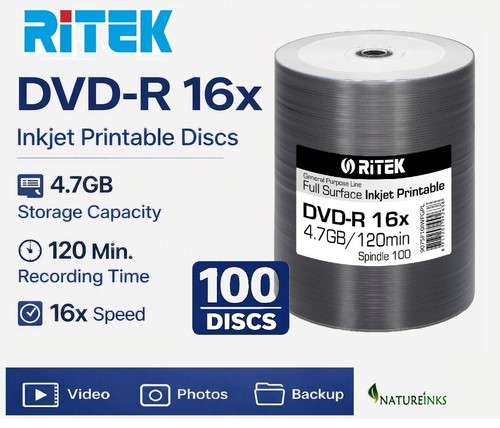 100 ritek duplication - 100,