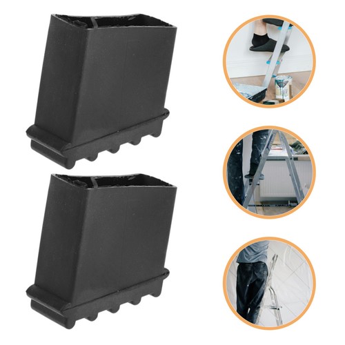 2pcs black rubber ladder - ladder, feet