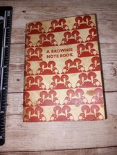 A Vintage  Brownie Guide Note