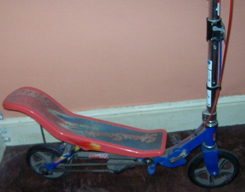 Red blue space scooter 2 - ,