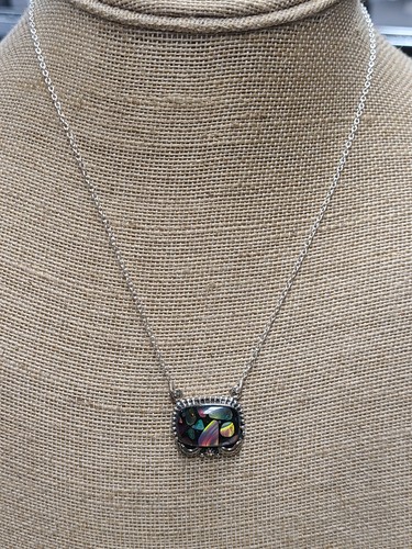 Sterling silver ammolite - sterling,