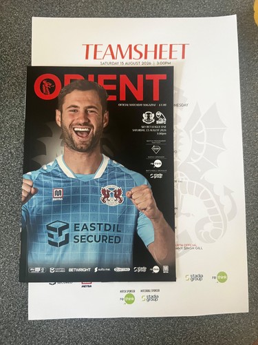 Leyton orient sheffield - orient, v