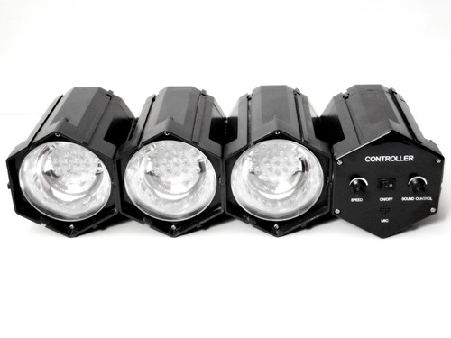 Set way led disco lights - set,