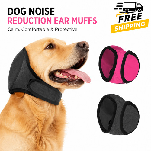 Noise canceling pet ear muffs - noise-canceling,