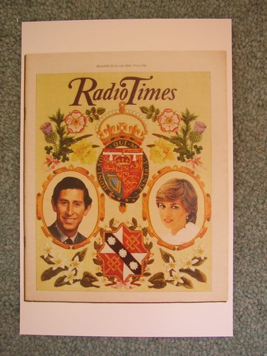 Postcard radio times 31 - radio, 25-31