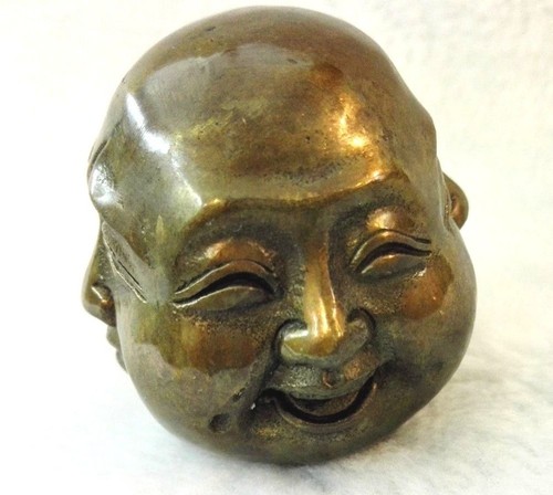 Buddhism signed bronze old - signed,