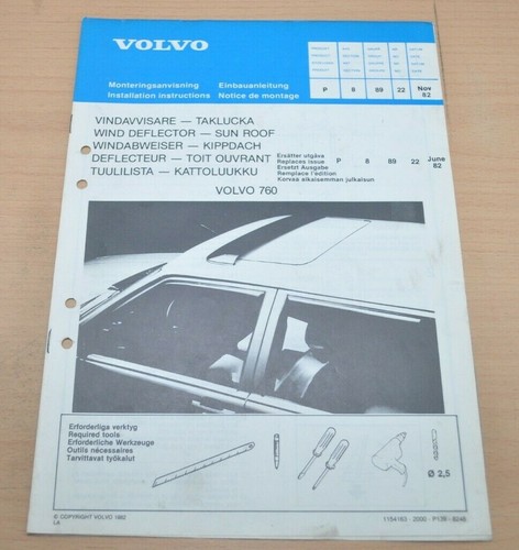 Volvo 760 windabweiser - 760,
