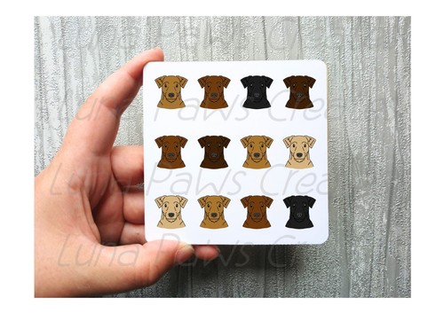 Patterdale terrier coaster - patterdale,