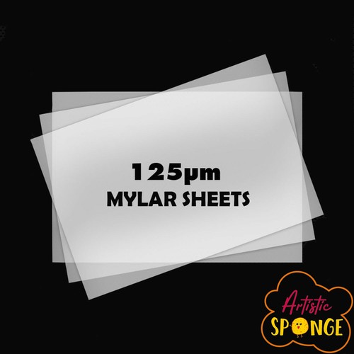 Blank milky mylar stencil - blank,