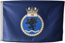 760 Naval Air Squadron Royal Navy Flag 3'x2' - ONE ONLY