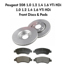 Peugeot 208 Front Brake Discs