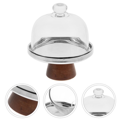 Covered cake stand - stand, plate
