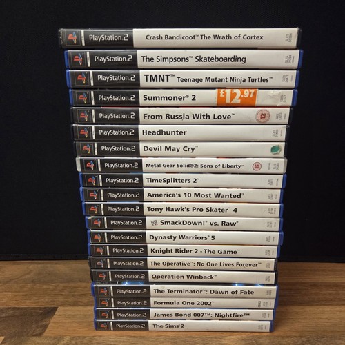 20x sony ps2 games - 20x,