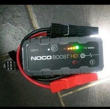 NOCO GB70 BOOST HD 12v 2000A Lithium Car Van 4x4 Battery Jump Starter Power Pack