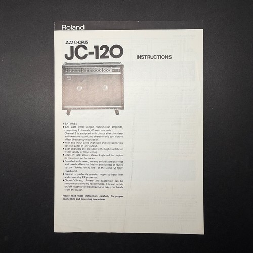 Vintage roland 120 jazz - vintage, jc-120