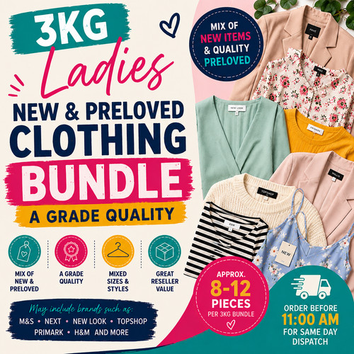 3kg ladies clothing bundle - clothing,