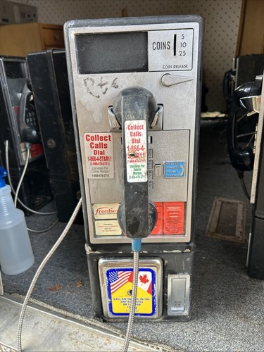 Vintage black phone booth - vintage,