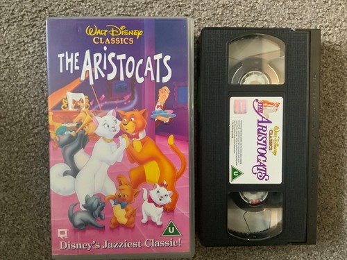 Disney the aristocats - vhs, tape