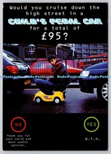 D326269 Would you cruise down high street in a childs pedal car for a total of 9