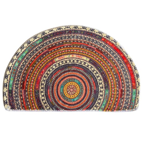 Half round door mat - half,