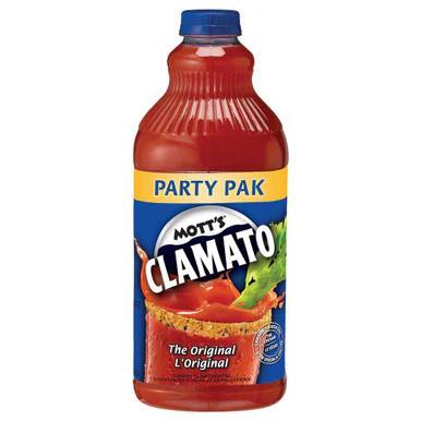Motts clamato original party - clamato,