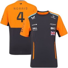 2025 McLaren Racing F1 T-Shirt Lando Norris 4 Formula One | S-3XL~UK