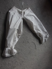 Antique Victorian knickers bloomers  open leg crotch less