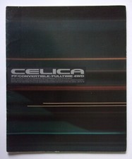 TOYOTA CELICA orig 1991 Japanese JDM Mkt Prestige Brochure - Convertible GT-Four