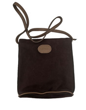 Charles of the Ritz Brown Suede Women's Crossbody Bag