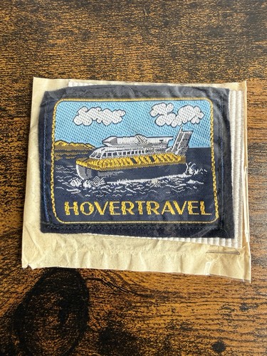 Vintage hovertravel patch - vintage,
