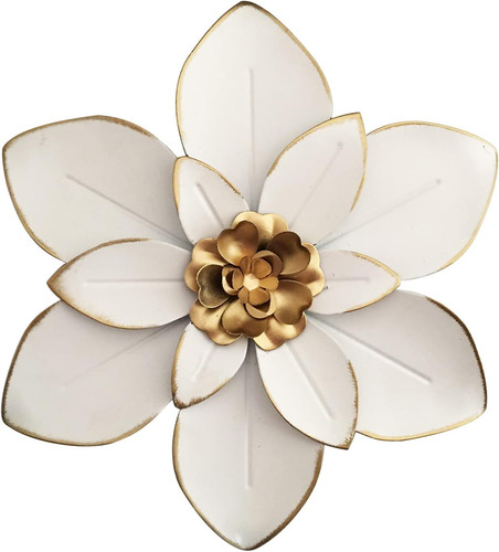 Metal flower wall - art, decor