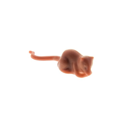 Lego animal mouse rat red - 1x,