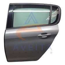 Peugeot 308 13-21 EZR Aluminum Grey Door Rear Left Passenger Side 9802165680