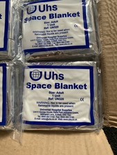 Adult Space Blankets X 50