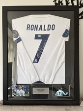 Cristiano Ronaldo Signed and