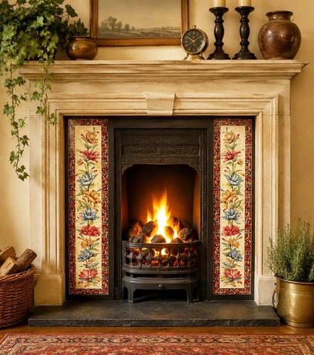 Alhambra ceramic tile mural - tile, 5