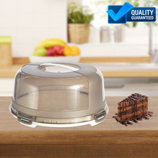 Round cake plastic - plastic, container