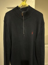 Ralph Lauren Zip Jumper Men’s XL Navy