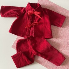 Vintage Doll Red Corduroy
